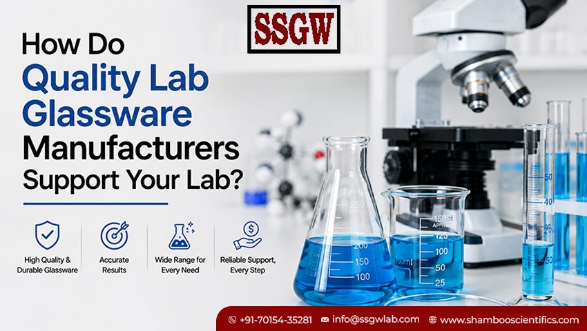 How Do Quality Lab Glassware Manufacturers Support Your Lab?